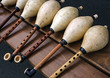Whistles for bagpipes