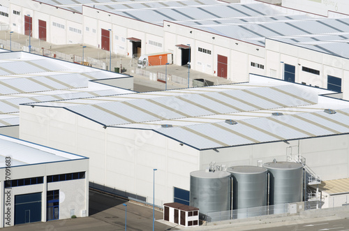 Photo: industrial zone industrial zone