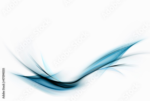 Illustration: Abstract blue fractal composition Abstract blue fractal composition