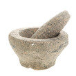 Stone mortar and pestle