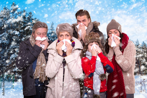 Photo: grippe winter grippe winter