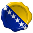 Wachssiegel Bosnien-Herzegowina