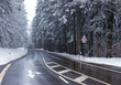 Straße im Winter - Street Winter