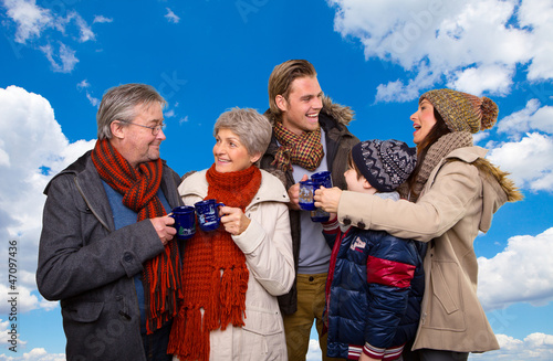 Photo: familie mit himmel familie mit himmel