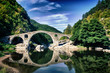 HDR Photo of Devil's Bridge near Ardino, Bulgaria