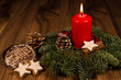 Weihnachtskerze