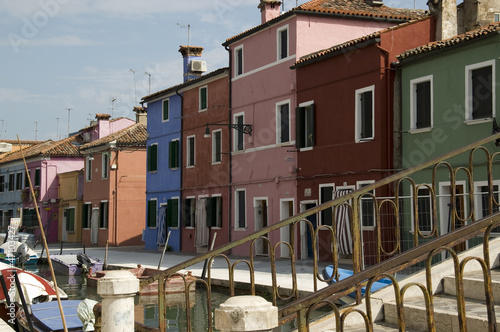 Photo: Colorful houses in Burano Colorful houses in Burano