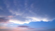 Timelapse. Motion clouds.