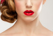 Red lipstick