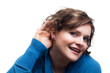 Young Woman Listening
