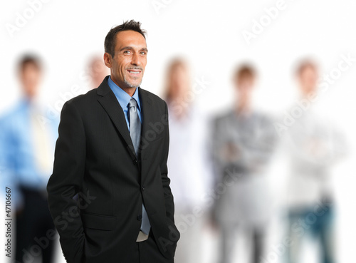Photo: Smiling executive portrait Smiling executive portrait
