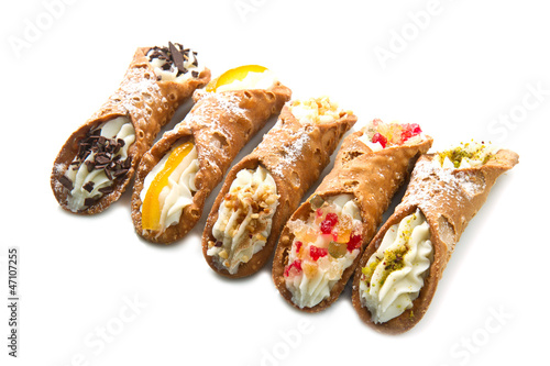 Photo: Sicilian cannoli Sicilian cannoli