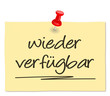 Zettel - wieder verfügbar