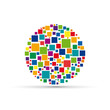 Logo digital world