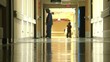 Hospital Workers in Hallway