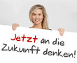 jetzt an die zukunft denken vorsorge