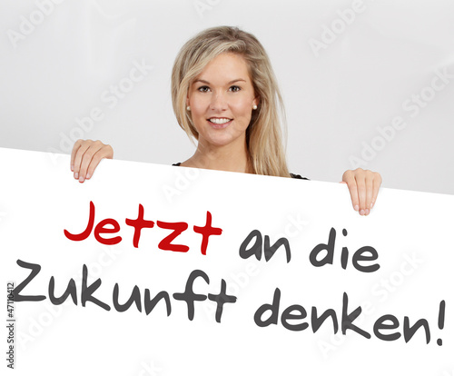 Photo: jetzt an die zukunft denken vorsorge jetzt an die zukunft denken vorsorge