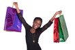 Beautiful woman with shopping bags
