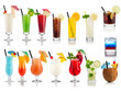 cocktail and longdrink set