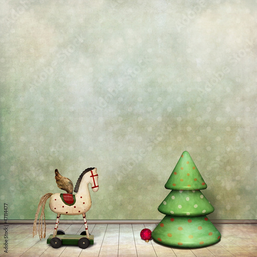 Illustration: Christmas toys Christmas toys