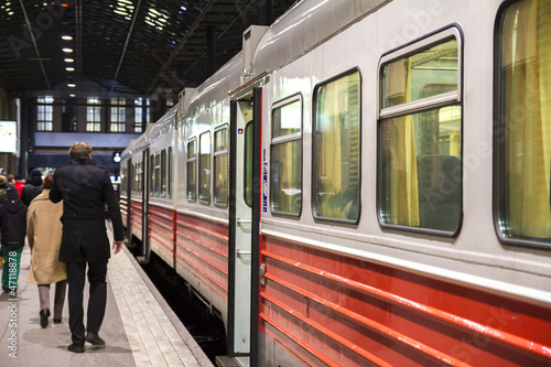 Photo: People trainstation People trainstation