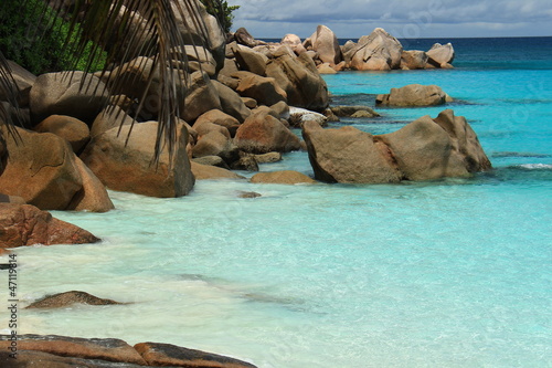 Photo: Plage paradisiaque des Seychelles Plage paradisiaque des Seychelles