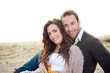 Foto: Beautiful couple on the beach Beautiful couple on the beach
