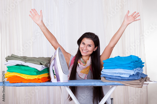 Photo: The ironing is finished The ironing is finished