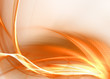 Elegant light orange waves