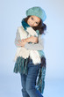 Winter little girl