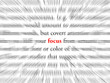 Focus