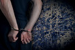 Men with handcuffs