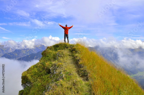 Photo: Freude am Berggipfel Freude am Berggipfel