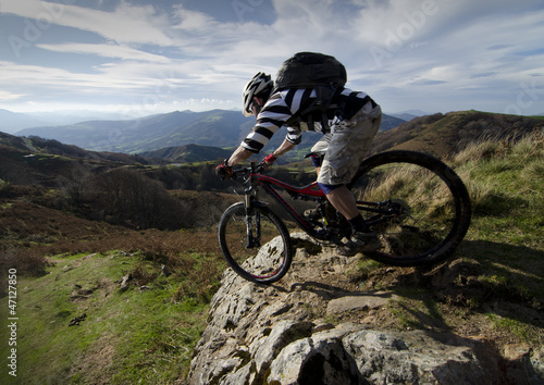 Photo: Rider in action Rider in action