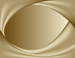abstract gold background. wavy folds of silk