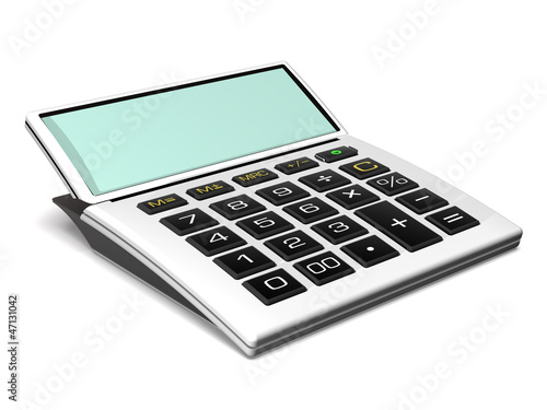 Illustration: calculator calculator