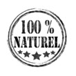 Logo 100 % naturel