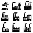 Industrial building, factory and power plants