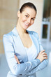 portrait of a confident young businesswoman