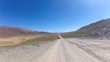 Vehicle point-of-view driving on a dirt road