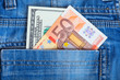Photo: Jeans pocket Jeans pocket