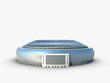 sport arena. stadium 3d illustration