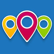 GPS Color Map Icons