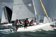 team skipper on yacht at regatta