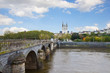 Photo: view of Angers with St Maurice, France view of Angers with St Maurice, France