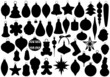 Vektor: Christmas balls set Christmas balls set