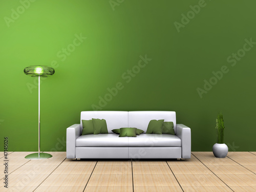 Illustration: Living room Living room