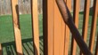Spraying Stain on Deck