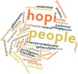 Word cloud for Hopi people