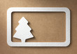 Photo: Christmas tree paper Christmas tree paper